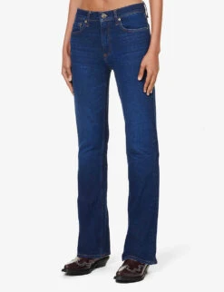 Rag & Bone Bootcut-leg Mid-rise Stretch-denim Jeans 11 Rag & Bone Bootcut-leg Mid-rise Stretch-denim Jeans -Whistles Store R04201899 CLARISSA ALT02