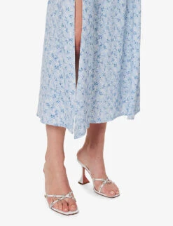 Zoe Floral-print Regular-fit Woven-blend Midi Skirt 13 Zoe Floral-print Regular-fit Woven-blend Midi Skirt -Whistles Store R04203332 BROOKE ALT05