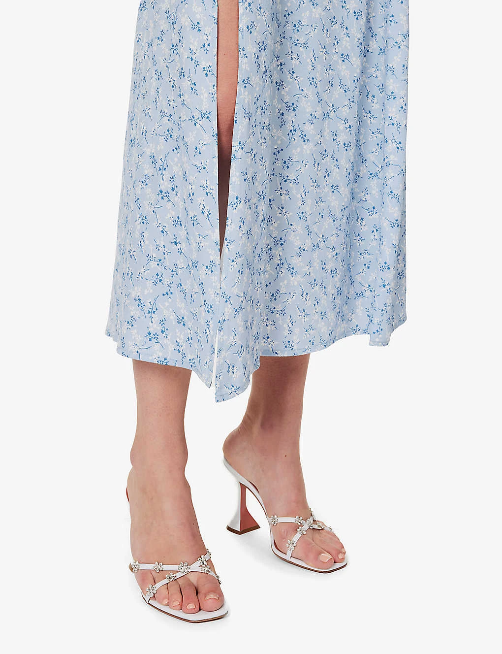 Zoe Floral-print Regular-fit Woven-blend Midi Skirt 8 Zoe Floral-print Regular-fit Woven-blend Midi Skirt - Image 6