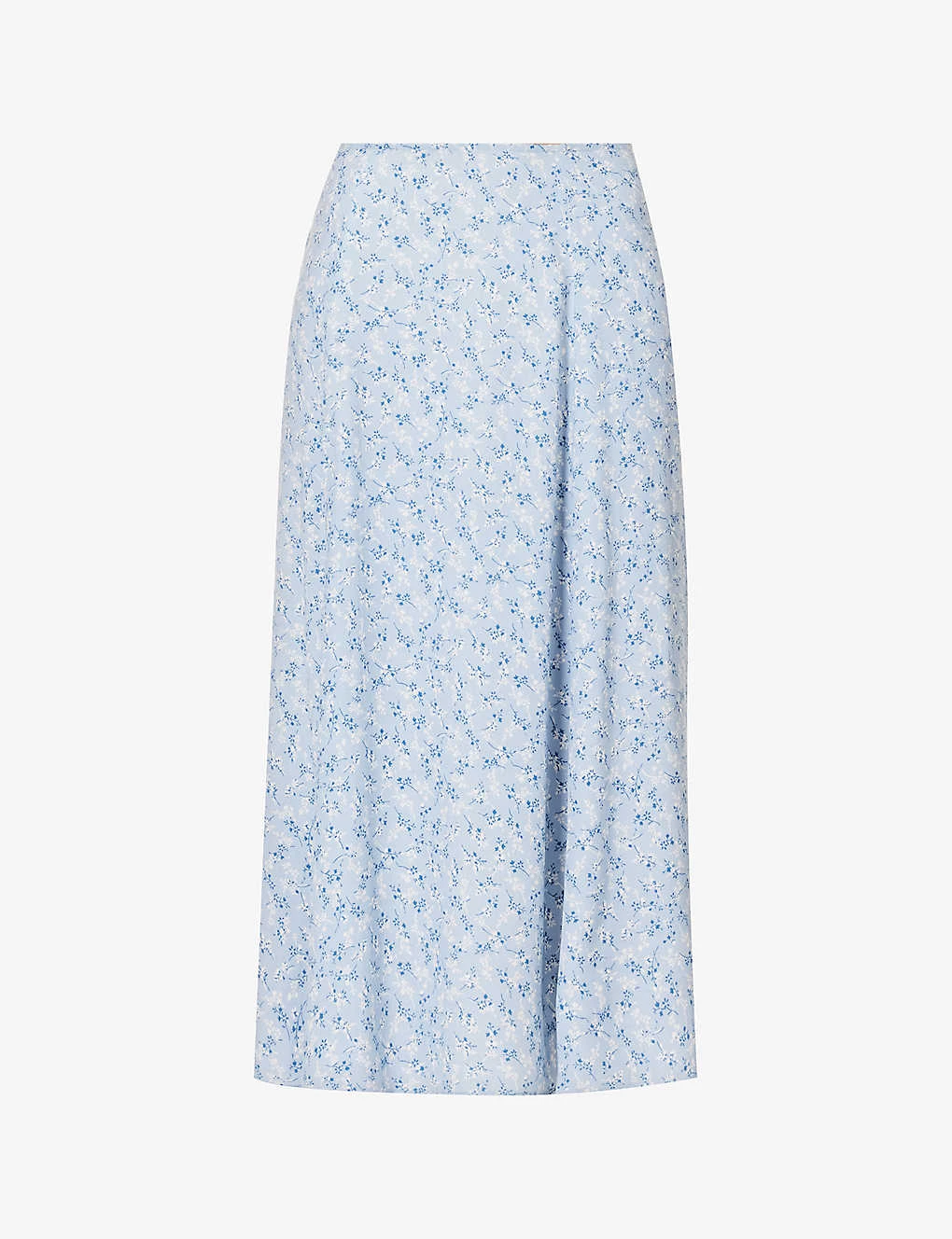 Zoe Floral-print Regular-fit Woven-blend Midi Skirt 3 Zoe Floral-print Regular-fit Woven-blend Midi Skirt