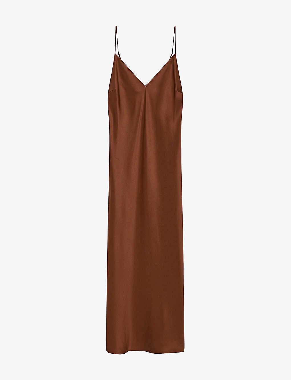 Joseph Clea V-neck Silk Midi Dress 3 Joseph Clea V-neck Silk Midi Dress