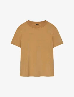 Joseph Rubin Round-neck Silk-crepe Blouse