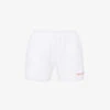 Logo-embroidered Mid-rise Cotton-terry Shorts 2 Logo-embroidered Mid-rise Cotton-terry Shorts -Whistles Store R04205040 WHITE M