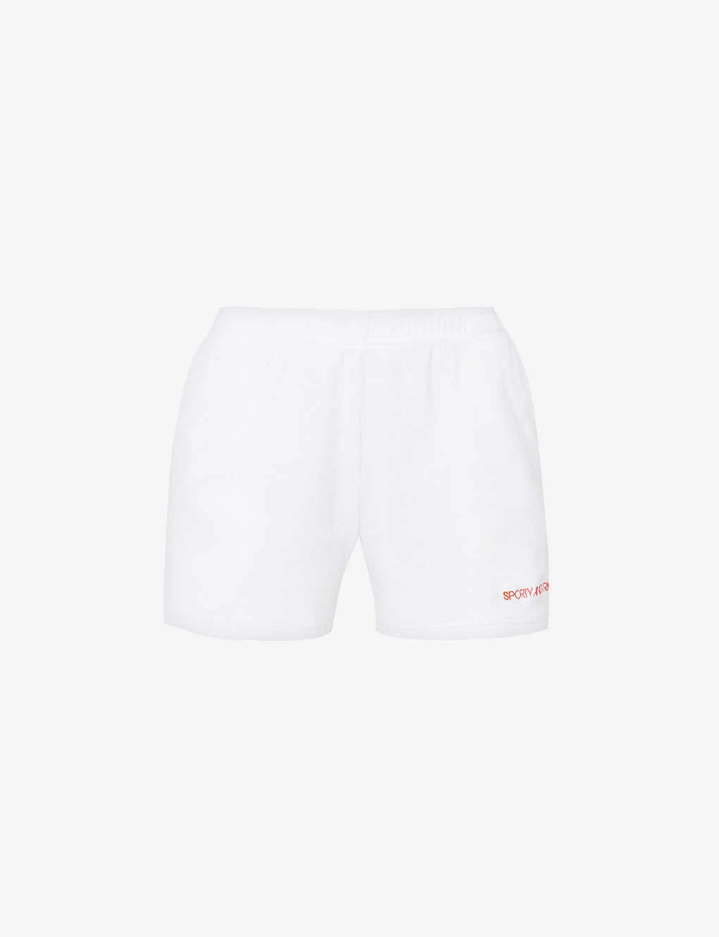 Logo-embroidered Mid-rise Cotton-terry Shorts 3 Logo-embroidered Mid-rise Cotton-terry Shorts
