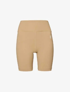 Runner Logo-print High-rise Stretch-woven Shorts