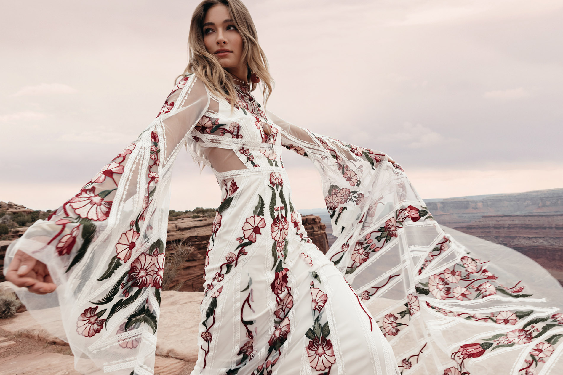 AllSaints Clothing Store -Whistles Store Rue De Seine wedding dress Rider Cactus Rose 01